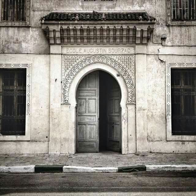 L'école-Augustin-Sourzac-monument-casablanca